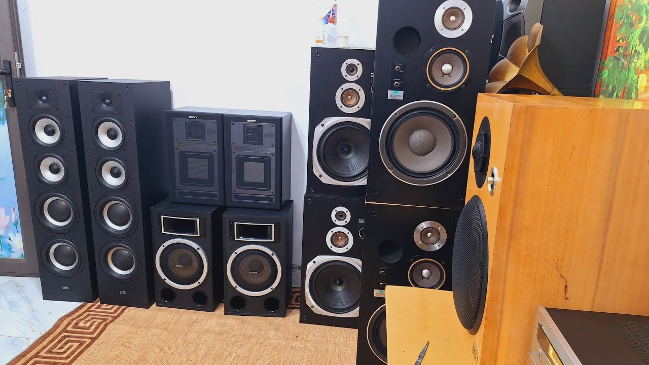 Mới 19tr. Cũ em xả 3,2tr loa cây kiểm âm Mỹ Polk Audio Xt70 kèm nhiều mẫu loa Nhật 0965748574