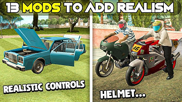 13 Cool Mods To Add REALISM In GTA San Andreas | GTA SA Mods