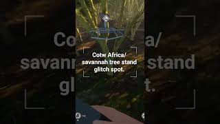 call of the wild the hunter tree stand glitch for Africa #cotw #cotwclips #cotwgameplay