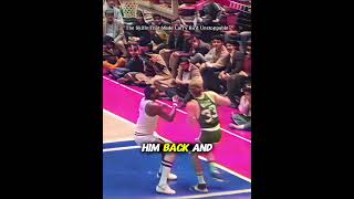 When Larry Burde was fighting with Dr  J #nba #mvptime #basketball