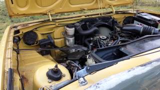 1978 Volvo 343 B14.0S Engine Cold Start