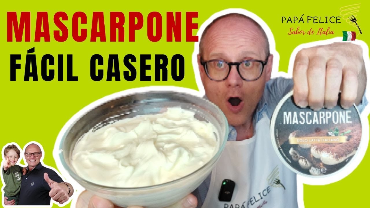 🇮🇹 ¿Queso Mascarpone hecho en Casa? ¡Así es como se hace!