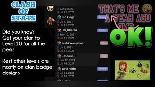 Clash of Stats - Gives History of Clan from Clan Mgmt series S01EP06 - Is LEGENDARY clan Stolen? screenshot 5