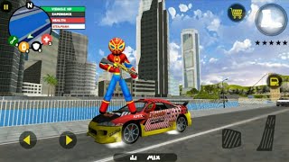 Spider Stickman Rope hero 2021– Vegas Crime City Gameplay Walkthrough|#2 screenshot 5