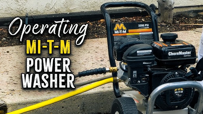 How to use the soap injector on your pressure washer 