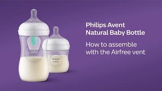 How to assemble the Philips Avent Natural Response bottle with AirFree vent screenshot 5