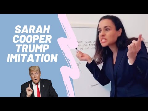 Sarah Cooper Trump Impersonation Full  Compilation