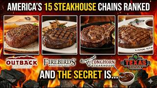 15 National Steakhouse Chains Ranked Worst to Best (You’re Overpaying) #steak #steakhouse #grilling