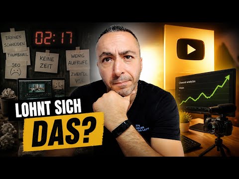 Vollzeit YouTuber – lohnt sich das!
