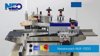 Tabletop Round Glass Bottle/Jar/ Can Labeling Machine|Neostarpack