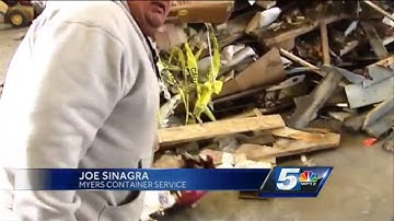 Construction waste recycling center hopes to process 100 tons daily