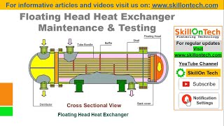 Floating Head Heat Exchanger Maintenance and Testing (with english subtitles) | Refinery | Process