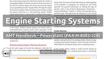 Chapter 5 Engine Starting Systems | AMT_POWERPLANT | AGPIAL Audio/Video Book