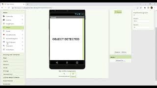 How to do object detector app in MIT app inventor screenshot 1
