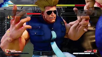 SFV 5.0 - Guile Loop Combos - 660 Damage