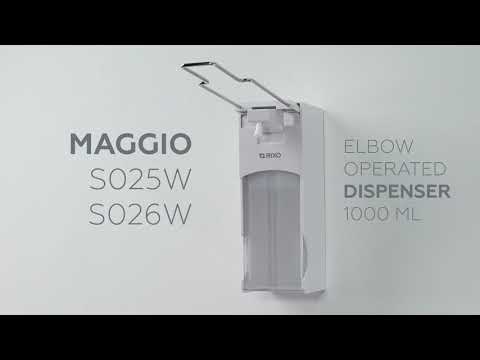 Ліктьовий дозатор Rixo Maggio S025W, видео 1