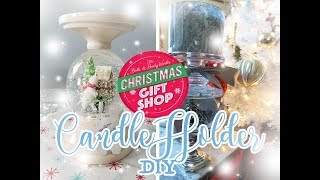 Easiest Holiday DIY! | BBW Snow Globe Candle Holder