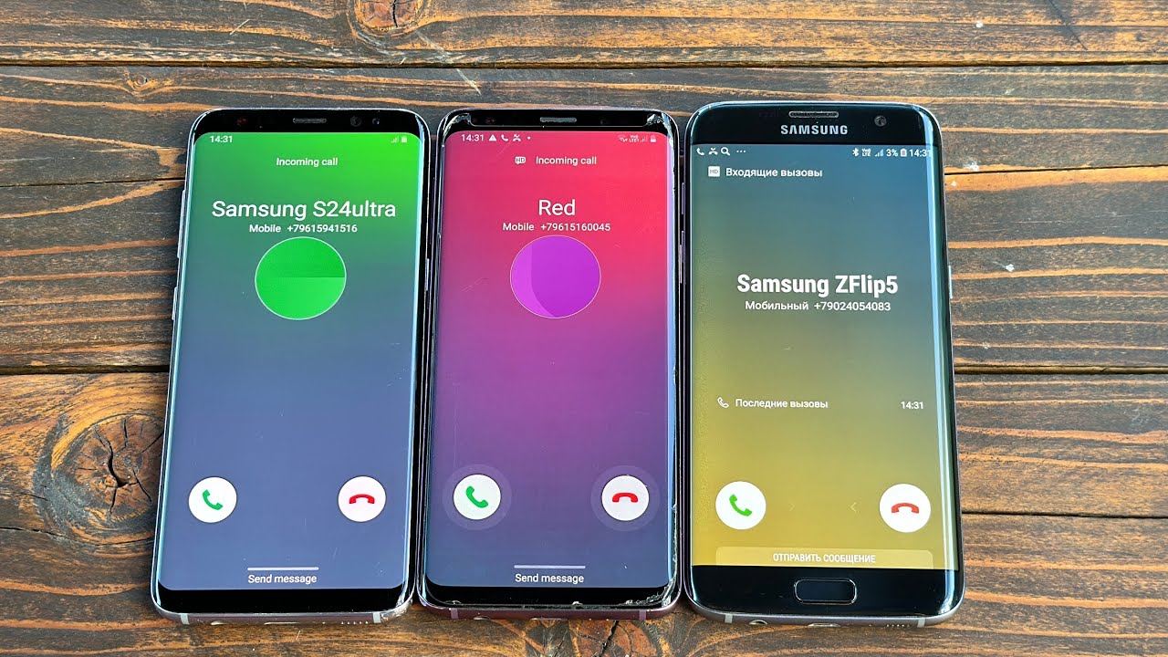 Samsung S7+S8+S9 incoming Calls  Same time
