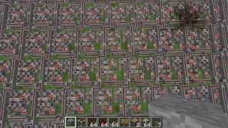 AMAZING MINECRAFT: 4 blocks tall 10-bit binary multiplier.