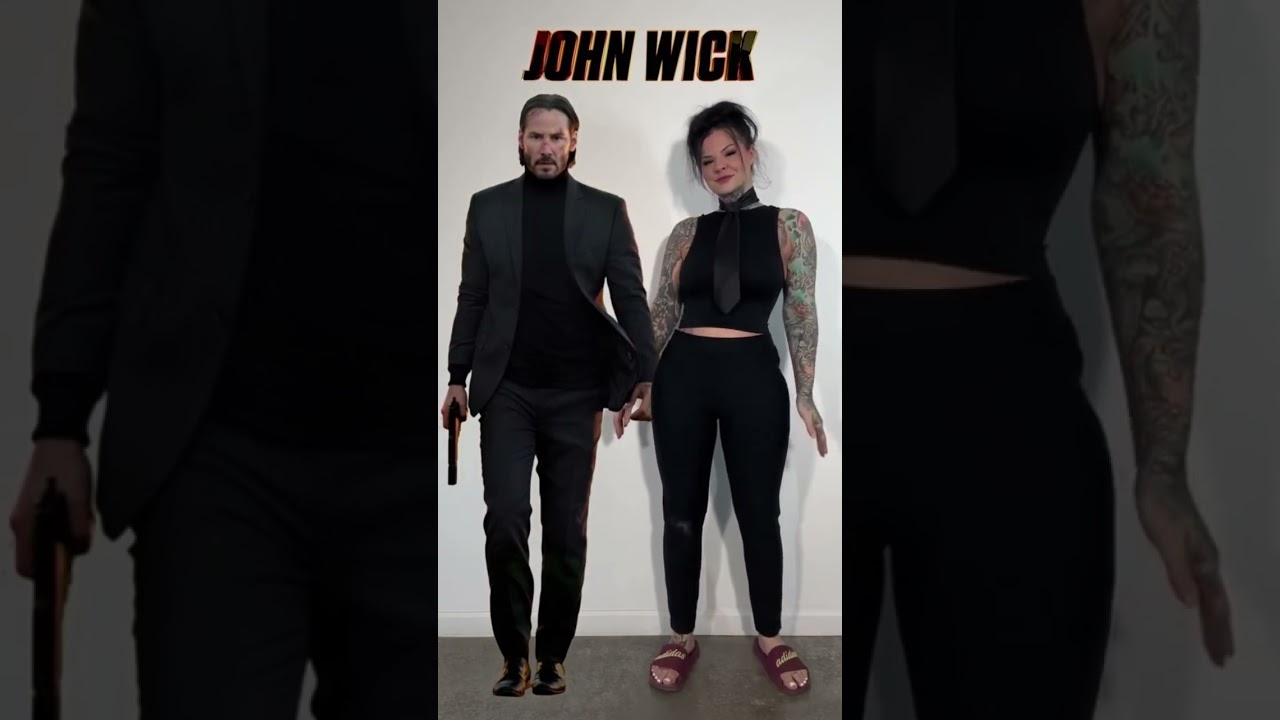 Who else is going to John Wick this weekend?!?! 🎞️ #johnwick #keanureeves #johnwick4 #cosplay