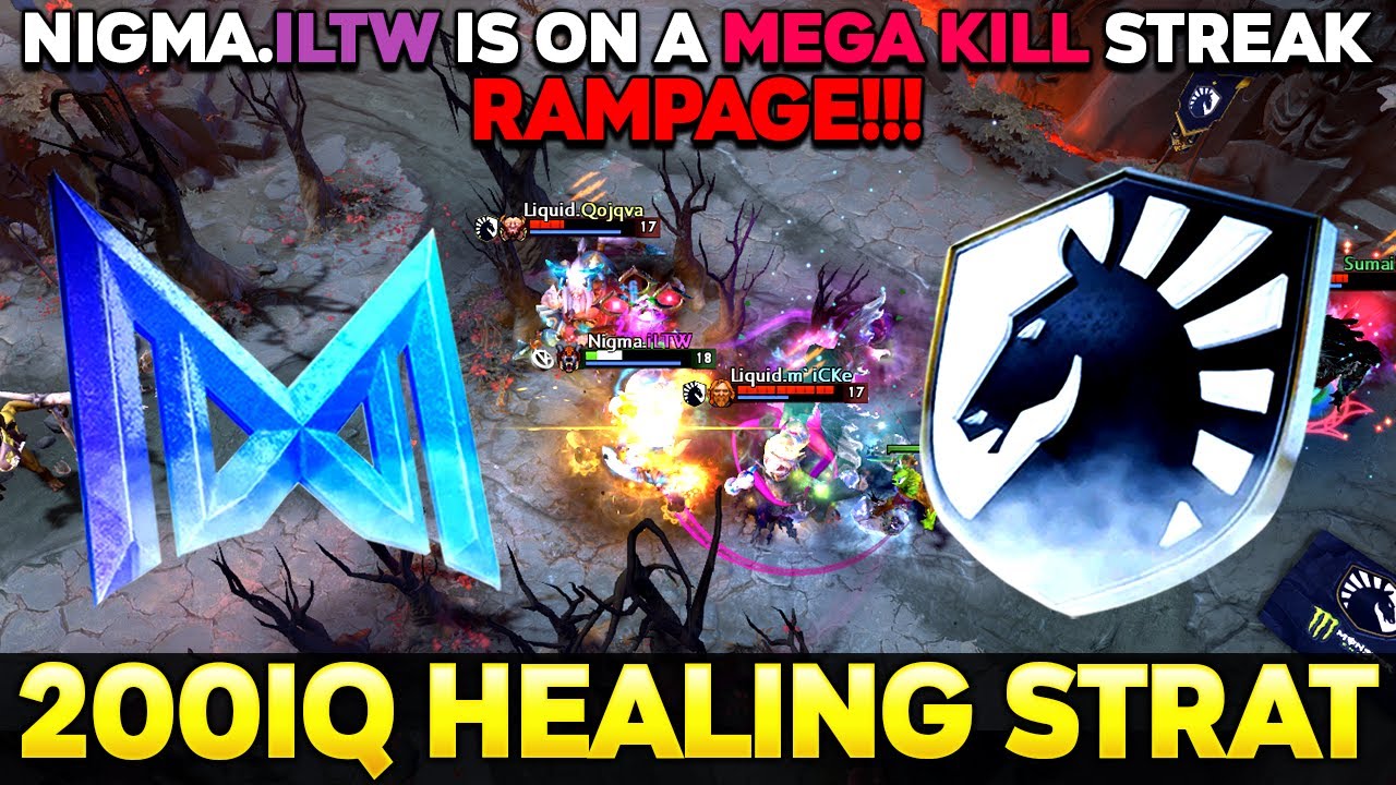 NIGMA Fastest Playstyle in Dota 2 - iLTW Rampage New Carry God