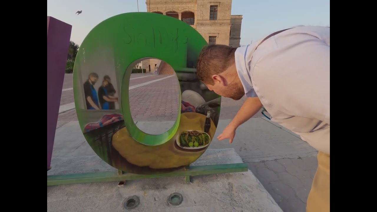 En la Casa de la Cultura en Río Bravo en San Valentín