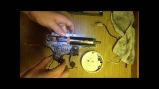 Airsoft M4 (Version 2) Gearbox Disassembly/Reassembly