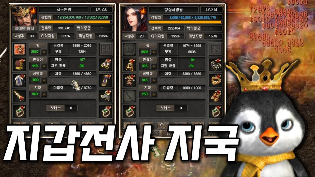 일단 질러버린 초보 지국천왕 진로상담