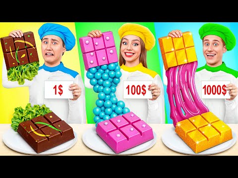 1 Vs 100 Vs 1000 تحدي طهي معركة الغذاء Multi DO Challenge