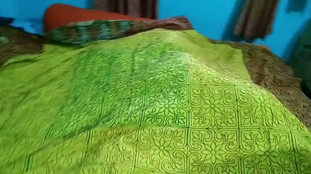 নিজের করা নকশীকাঁথা
