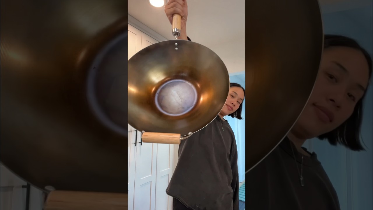 Приправляю мой воке из углеродистой стали