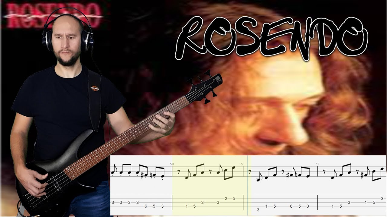 Rosendo Bass Cover (+tab): Destrozando "Del Pulmón"