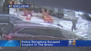 Police Recapture Escaped Prisoner In The Bronx