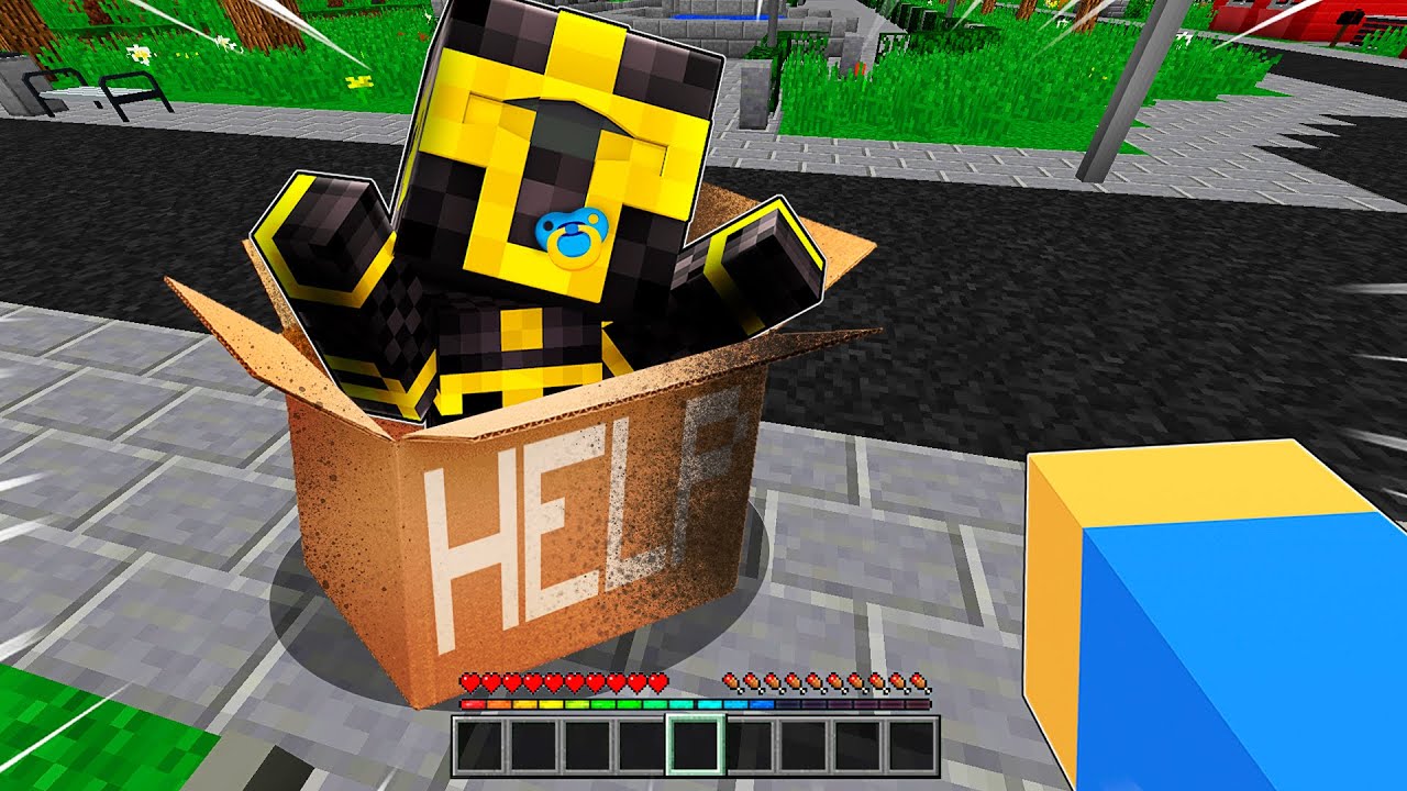 ENCONTRAMOS A BABY MASSI EN MINECRAFT 😱