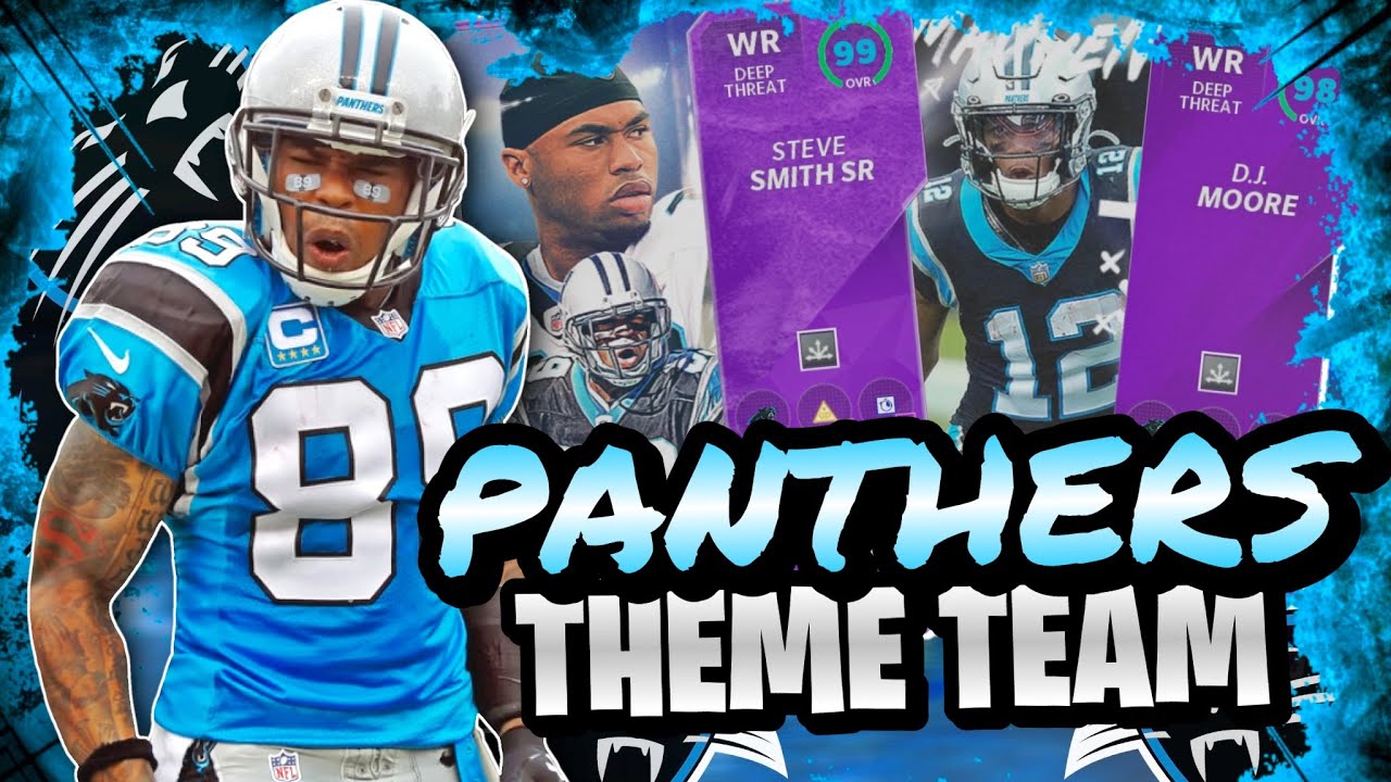 THE BEST CAROLINA PANTHERS THEME TEAM IN MADDEN 21!! FULL TEAM BREAKDOWN+GAMEPLAY!!