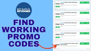 How to Get Working Bed Bath & Beyond Promo Code 2024 | BB&B Coupon Code (NEW DEALS)