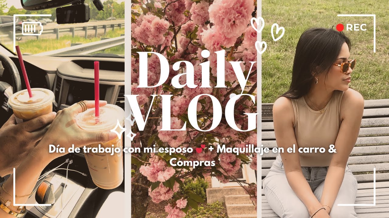 VLOG: Un día haciendo delivery 🚗💕 | ¿Qué llevo en mi bolso de maquillaje? + Compras en Five Below 🛍️