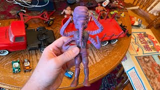 Rare 300$+ Colorforms 1968 Outer Space Men Alien Figure thrifted