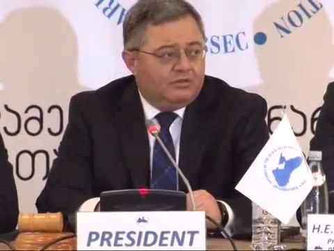 PABSEC-ის პლენარული სხდომის გახსნა