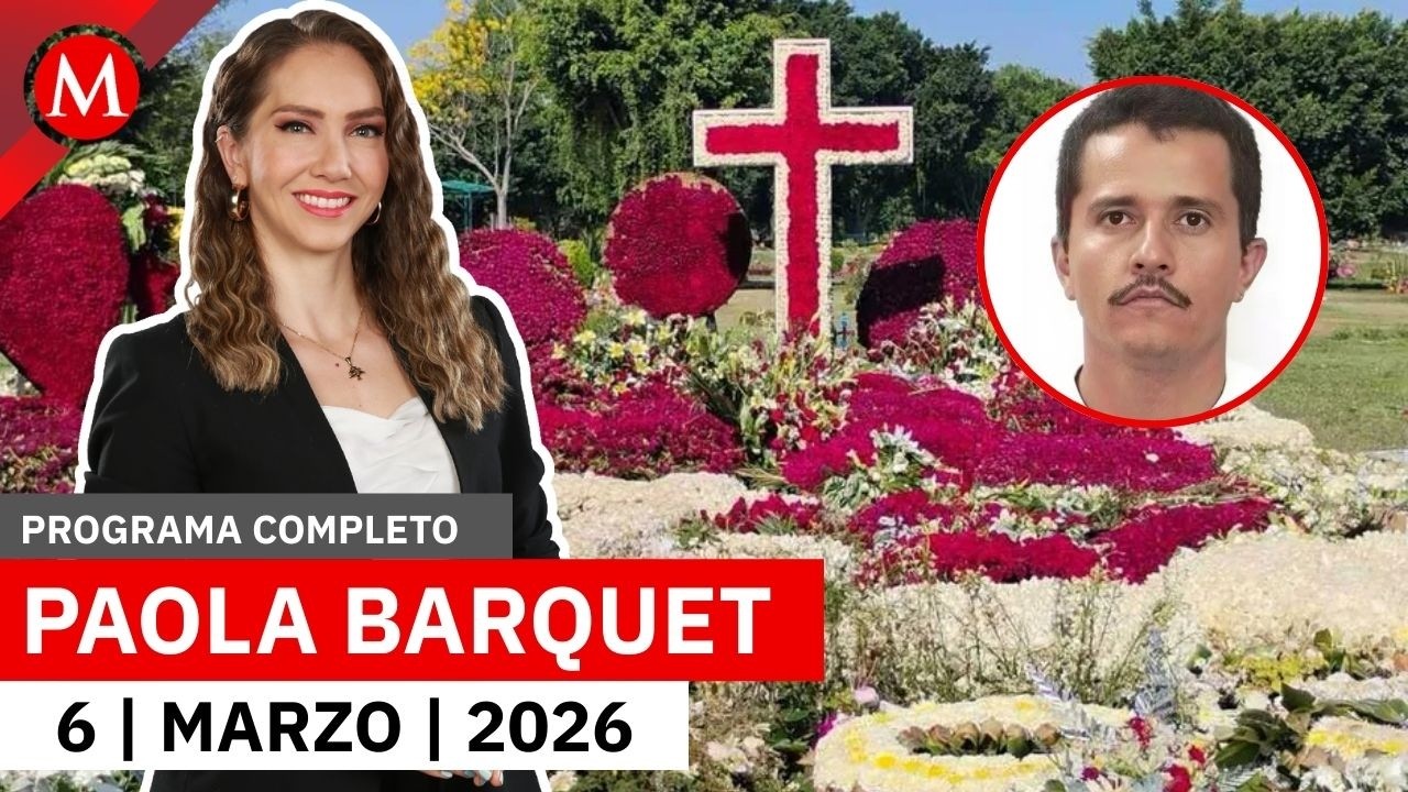 Revelan imágenes de la tumba de 'El Mencho'; así es como luce | Paola Barquet, 6 de marzo de 2026