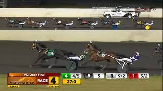 What The Hill & David Miller wins TVG Open - FINAL ($350,000) in 1.51,4 (1.09,5) at Meadowlands.