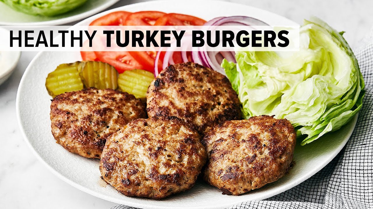 Turkey Burgers - Downshiftology