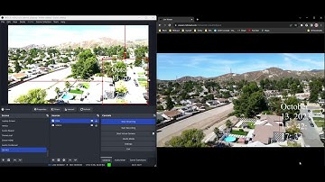 DJI Air 2 Smart Controller feed WebRTC 1080p livestream to Dolby.io.
