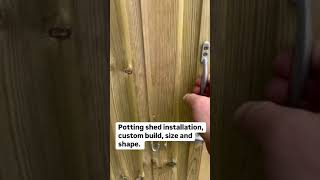 Custom Potting Sheds: Tailored Size & Shape | Rowswood Timber - Cheshire's Finest