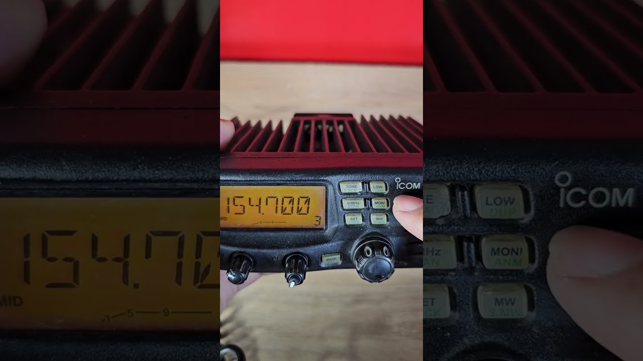 วิธีตี้งค่ารีพีทเตอร์ Duplex ICOM IC V8000