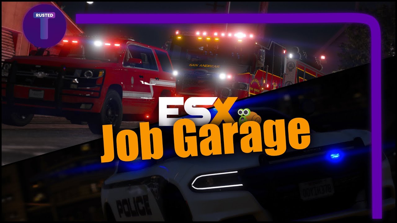 ESX Job Garage Erstelle Für Alle Jobs Eine Garage!! YouTube