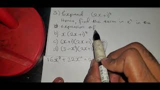 Binomial Expansion (IB AA, SL)