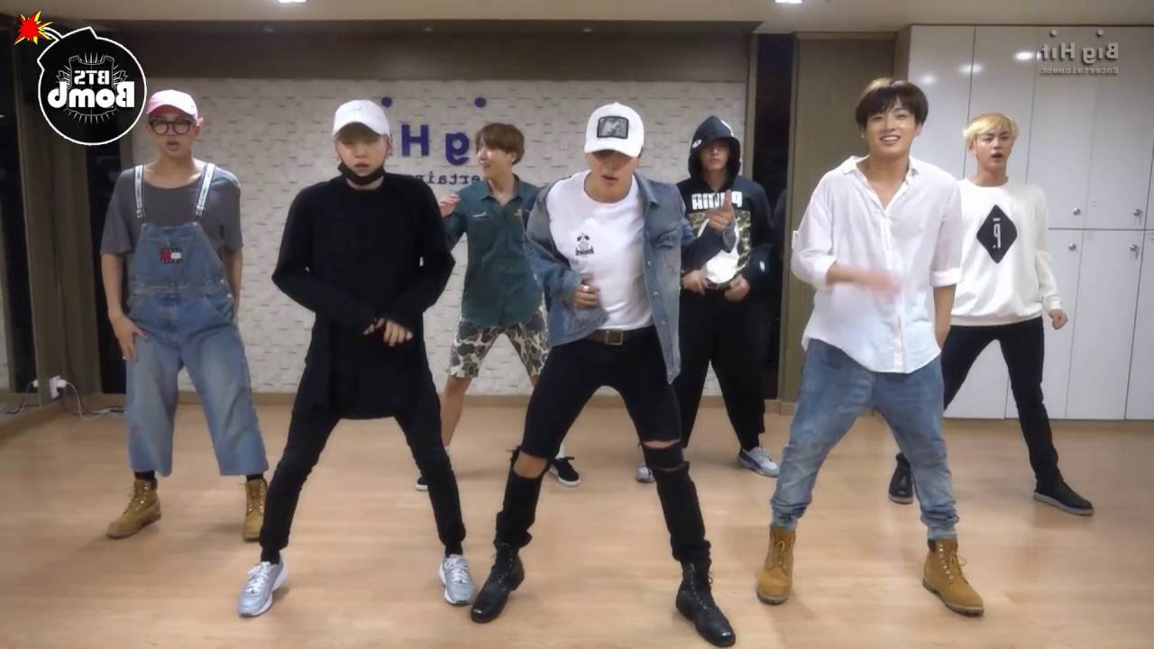 BTS Silver Spoon Baepsae mirrored Dance Practice