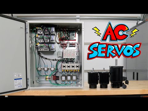 AC Servo Motors and FogBuster Mist Coolant (DIY CNC Mill Upgrades 1)