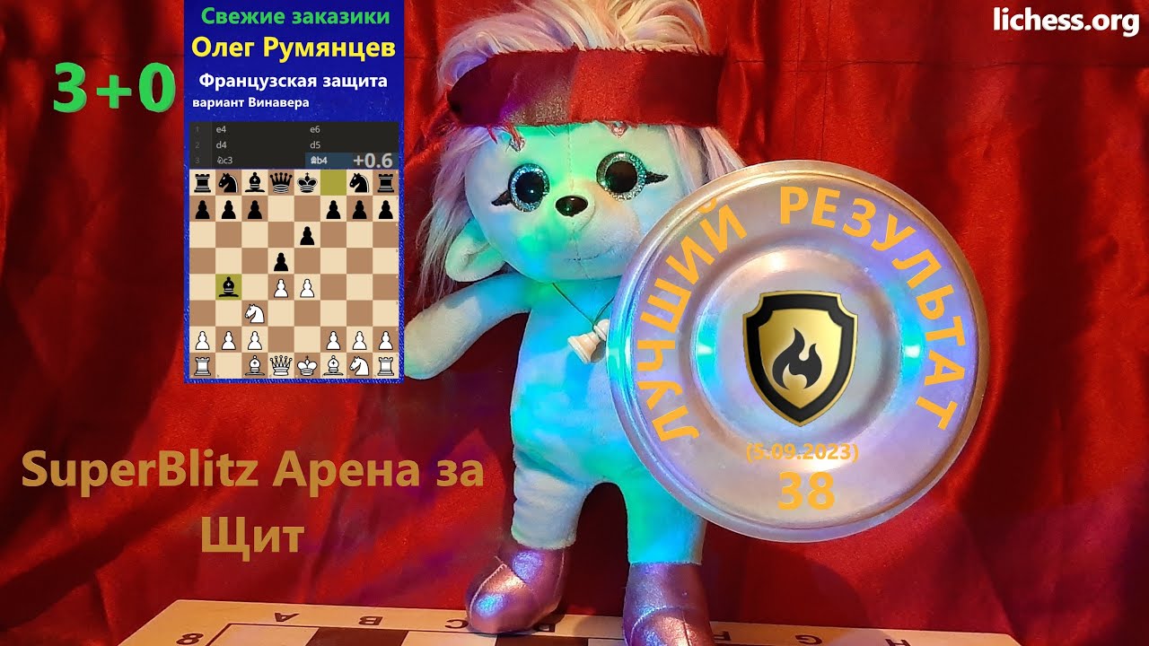 Шахматы {} lichess.org {} Щитовая арена по суперлицу (5.12.2023.) - YouTube
